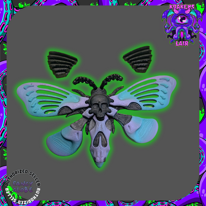 Articulated Dead Head Moth V2