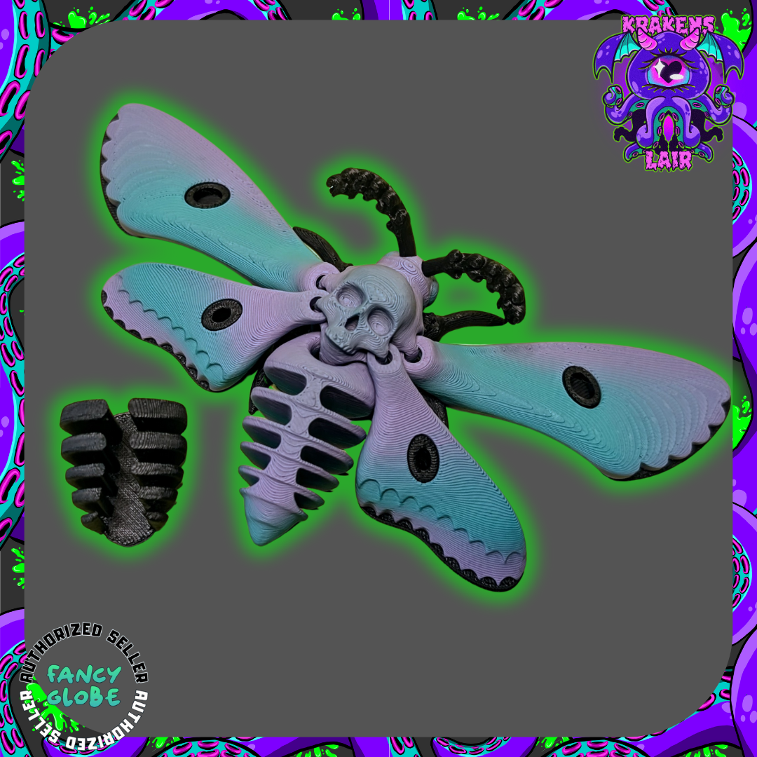 Articulated Dead Head Moth