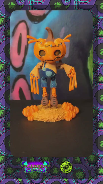 Articulated Pumpkin Boy