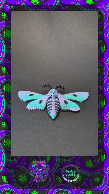 Articulated Dead Head Moth